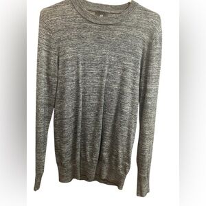 Small H&M crewneck sweater gray black